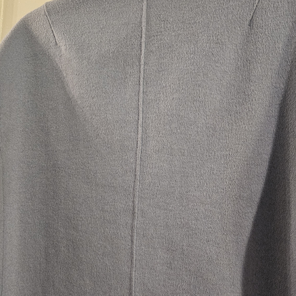 GUESS Women's Light Blue Open Front Coat - Size Medium - Picture 6 of 6